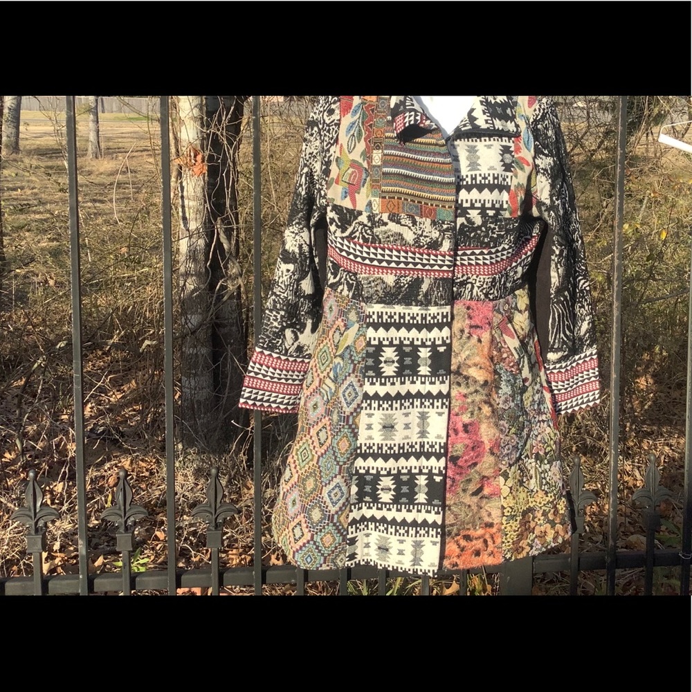 London muse  long jackets Aztec, floral  animal